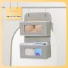 Over The Door Hanging Organizer with Clear Windows Multi Large Capacity Pockets Durable for Bedroom Bathroom Closet Use