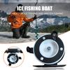 Mini Fishing Reel Wear-Resistant Lightweight Wheel for High Strength Fishing Plastic Metal Angling