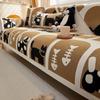Cartoon Chenille Living Sofa Case Fabric Towel New Design Four Seasons Universal Sofa Case Case a Whole Full Case Cushion