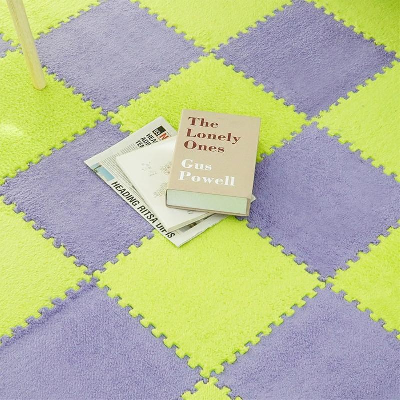 jigsaw carpet jigsaw carpet tile jigsaw carpet flooring DIY Jigsaw Plush Shaggy Carpet Baby Children Puzzles Playmat Fl