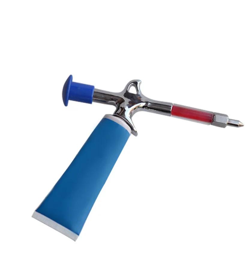 Radfahren Aluminium Legierung Fett Pistole Mini Düse Spritze Fahrrad Zubehör Instandhaltung Kette Injektor Radfahren Liefert Ölen