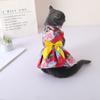 Western Style Pet Dresses for Cats Gotas Summer Satin Sphynx Cat Skirt Dress Kitten Kedi Persian Mascotas Clothes Dog Clothing
