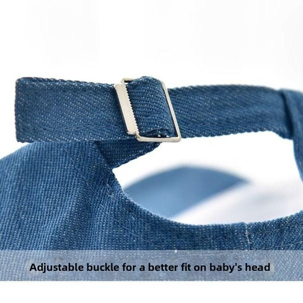Vehicles Pattern Children Sports Hats Denim Baby Sun Visor Hat Simple Kids Baseball Caps  Outdoor