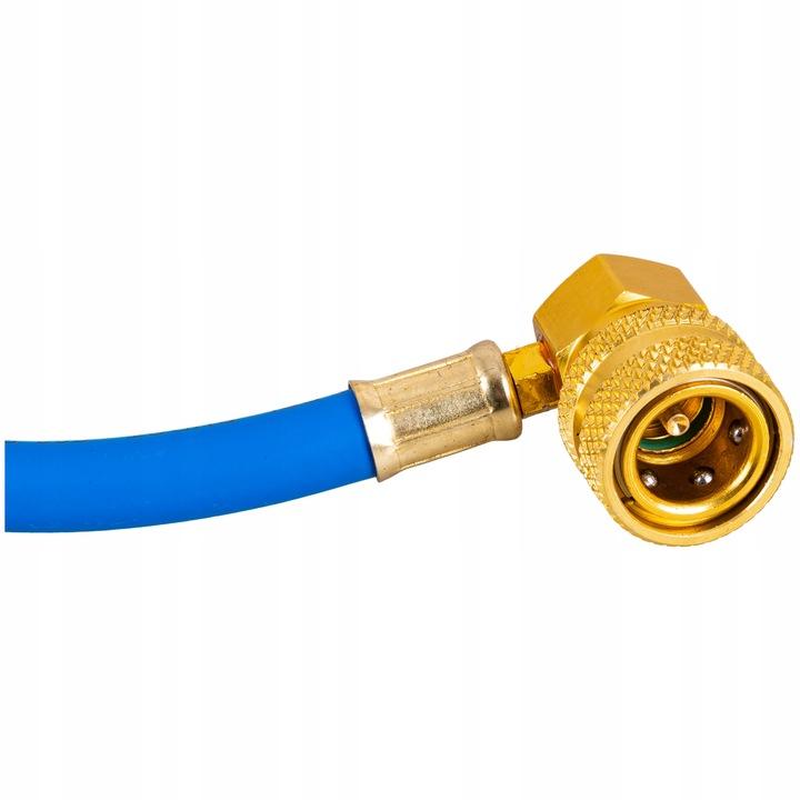 car air conditioning filling kit r134a gas 3in1 + hp/lp adapter