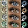 1 Pair of Gray Natural Contact Lenses for Eyes Blue Lenses Brown Contact Lenses Green Contacts Yearly Use Eye Beauty