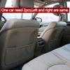 Car Left Right Leather Backrest Storage Pocket Cover Seat Bracket Trim For Mercedes Benz E Class W211 E200 E250 E300 2005-2008