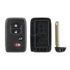 Smart Remote Key Fob Shell Case 4 button for TOYOTA VENZA