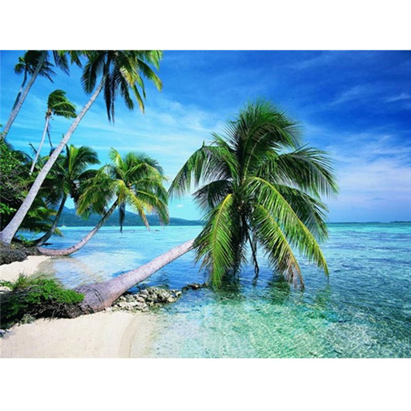 Waterfall DIY 5D Diamond Painting Full Round Mosaic Resin Landscape Diamont Embroidery Cross Stitch Kits Home Decor Gift