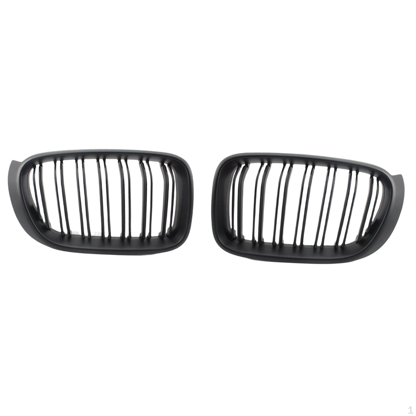 

Front Grilles 1117338571 51117338572 51137367422 for x3 x4 Air Grille Auto Left and Right Side Matte Black