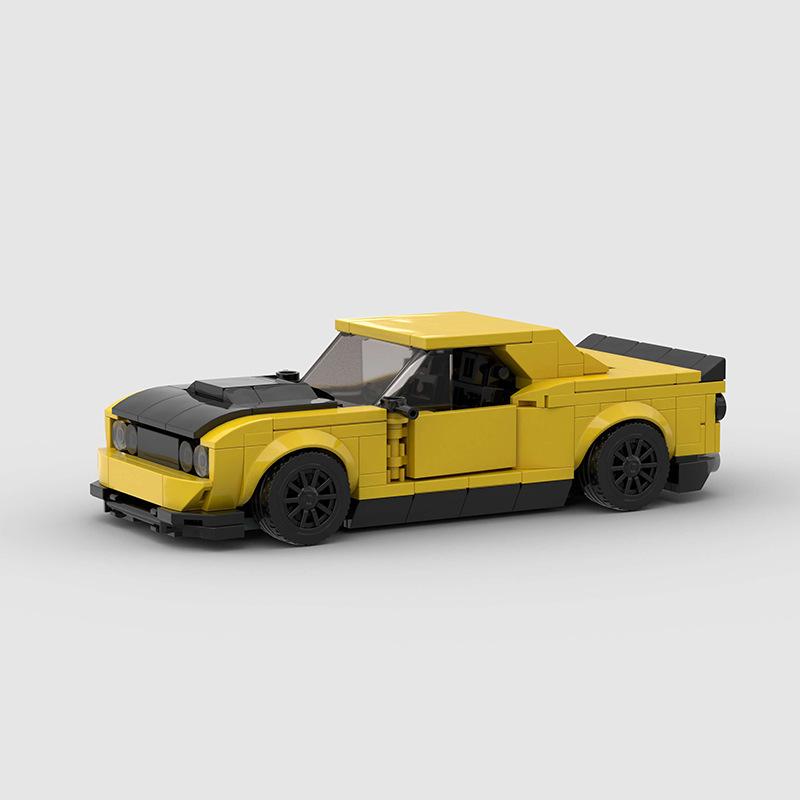 MOC Technical Car City Speed Vehicle Vetro Car Rally Building Blocks Bricks Ornament Creative Toys For Kids Adults Birthday Gift