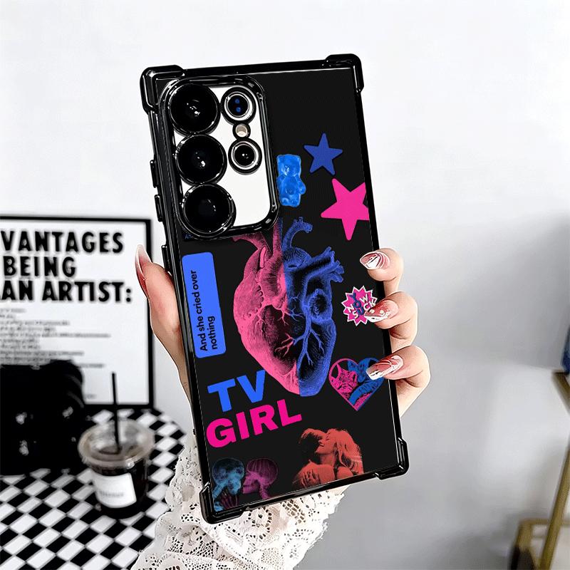 TV Girl Album Soft Phone Case For Samsung Galaxy S26 Ultra S25 Edge S24 FE S23 Plus S22 S21 + S20 Plating Anti-Fall Fundas