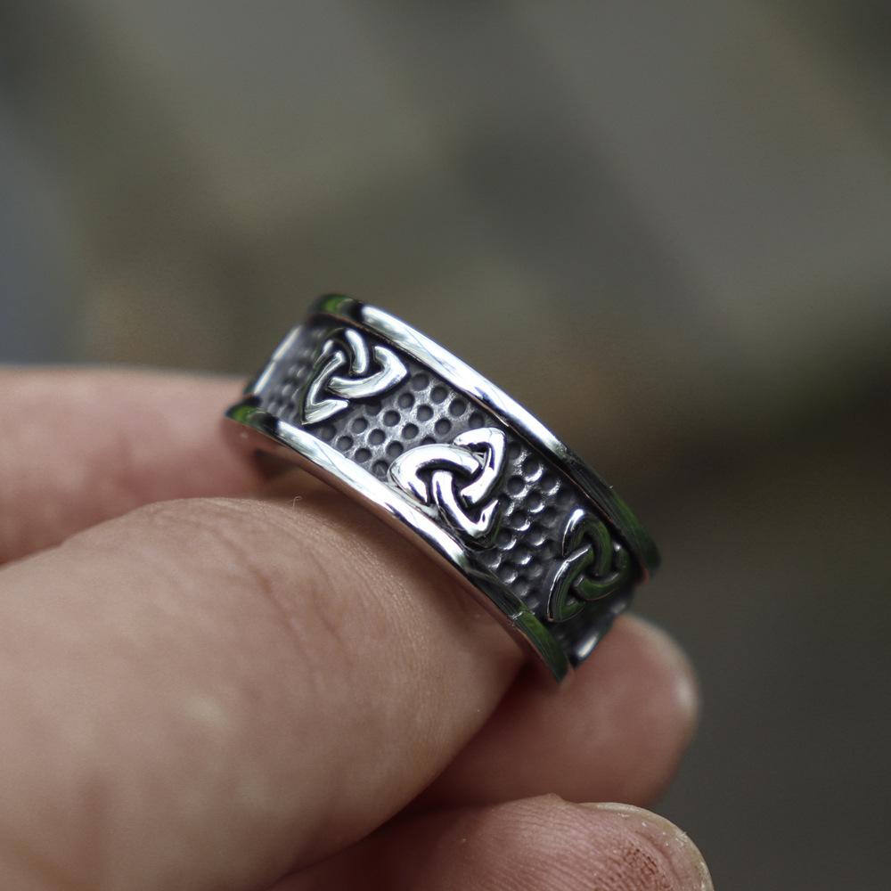 New European and American Retro Celtic Viking Men's Fashion Rings