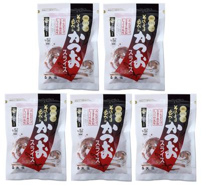 Marutoshi Dried Bonito Slices Katsuobushi Snack 60g ×5