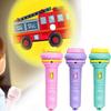 Childrens Cartoon Projector Flashlight With Light Up And Educational Features For Baby Learning And Play