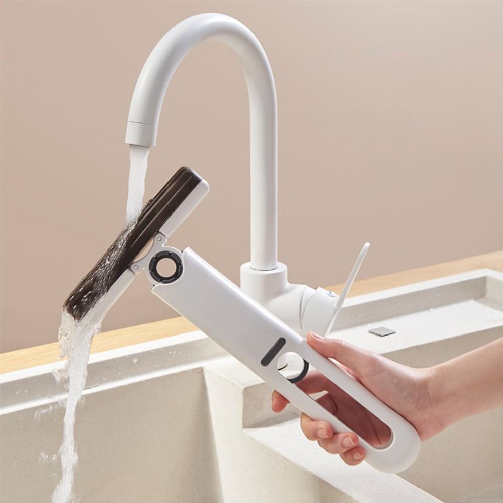 Portable Self-Squeeze Mini Mop Wet And Dry Use For Small Spaces Cars Glass