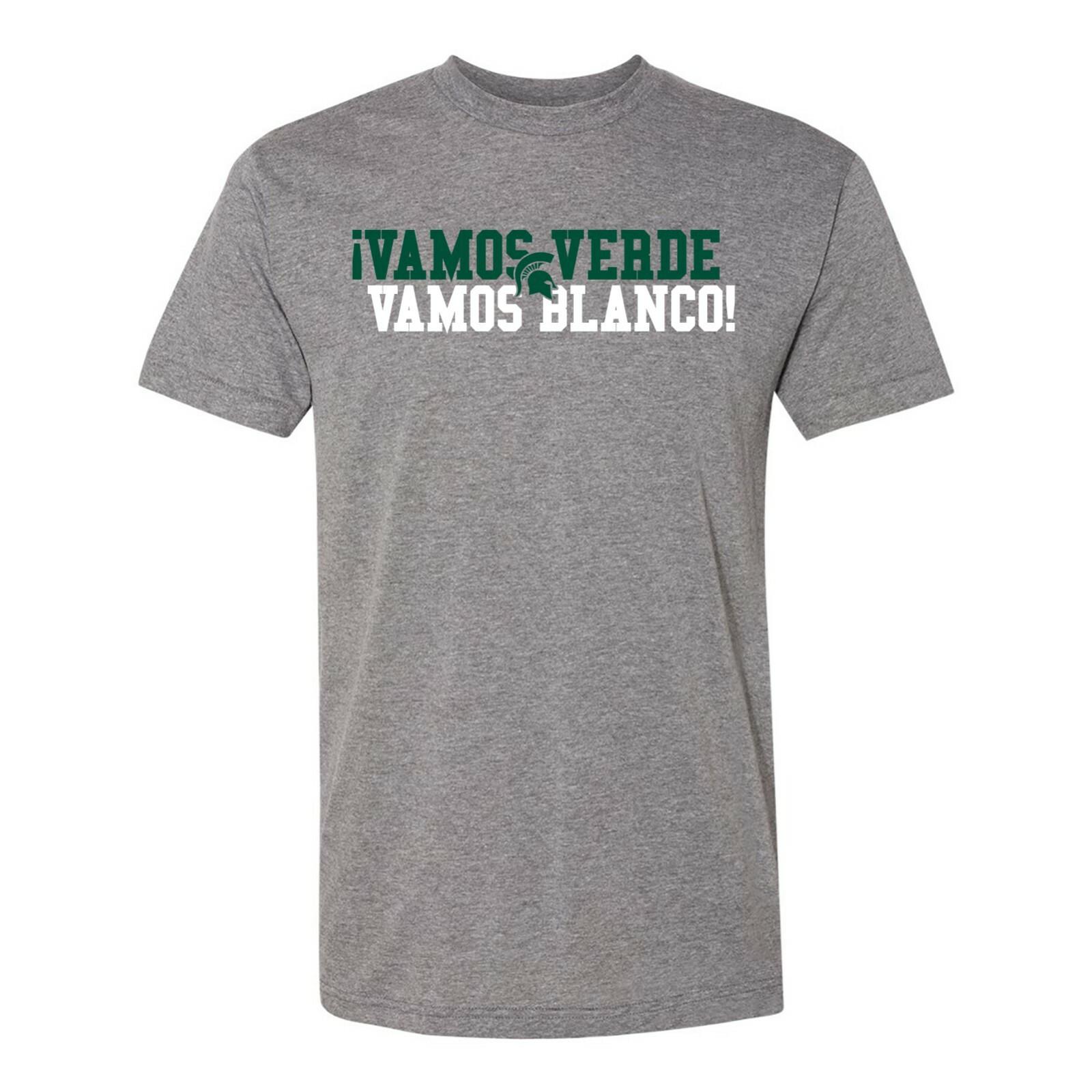 Verde Vamos Blanco Triblend T Unisex T-Shirt L