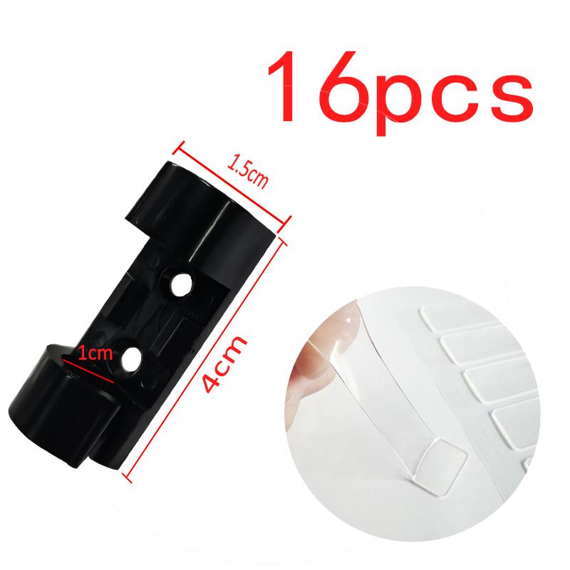 Adhesive Cable Clips Wire Holder For Wall Clear Strong Self-Adhesive Stickers Cord Management Organizer for Desk Car Office Home