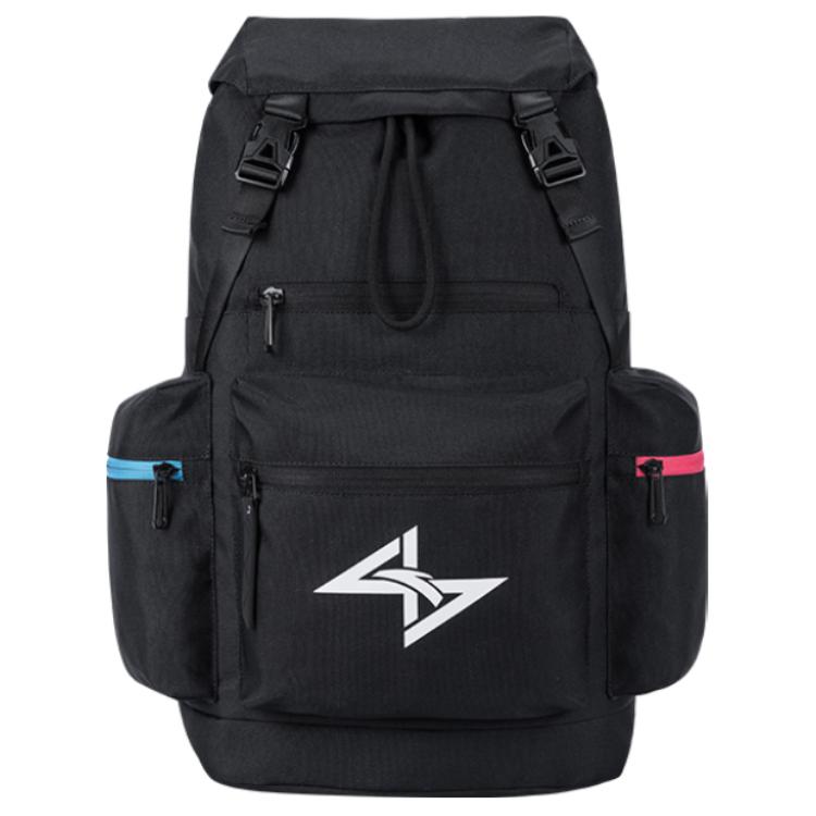 New Anta Basketball Collection Fabric Backpack Unisex Basic Black 192431152-1