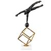 Creative Resin Statue Gymnastic Figures Crafts Ornament for Living Room Office Bedroom Decoration