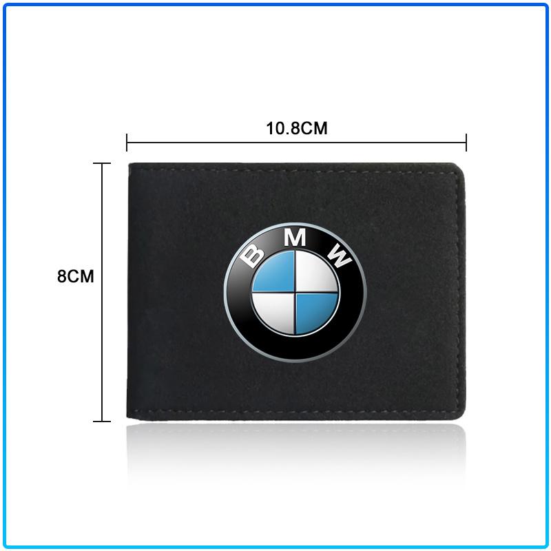 PU Leather Credit Card Case Car Driving Documents Protective Case For BMW M Performance 1 3 5 7 Series M3 M4 M5 M6 X1 X3 X5 X6 X7 E30 E34 E36 E39 E4