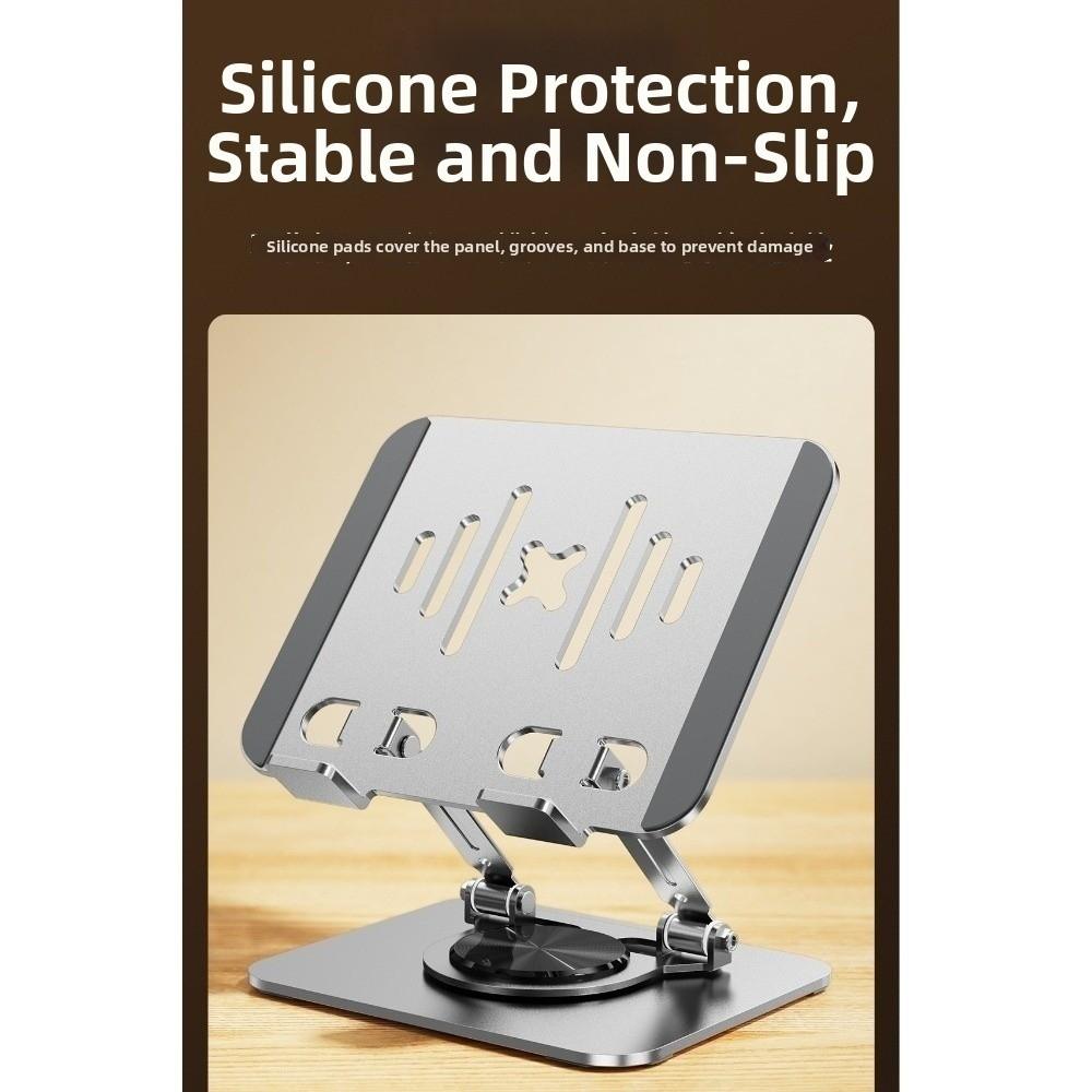 360 Degree Rotation Tablet Stand Adjustable Tablet Rack Tablet Accessories Tablet Holder  Desk Use