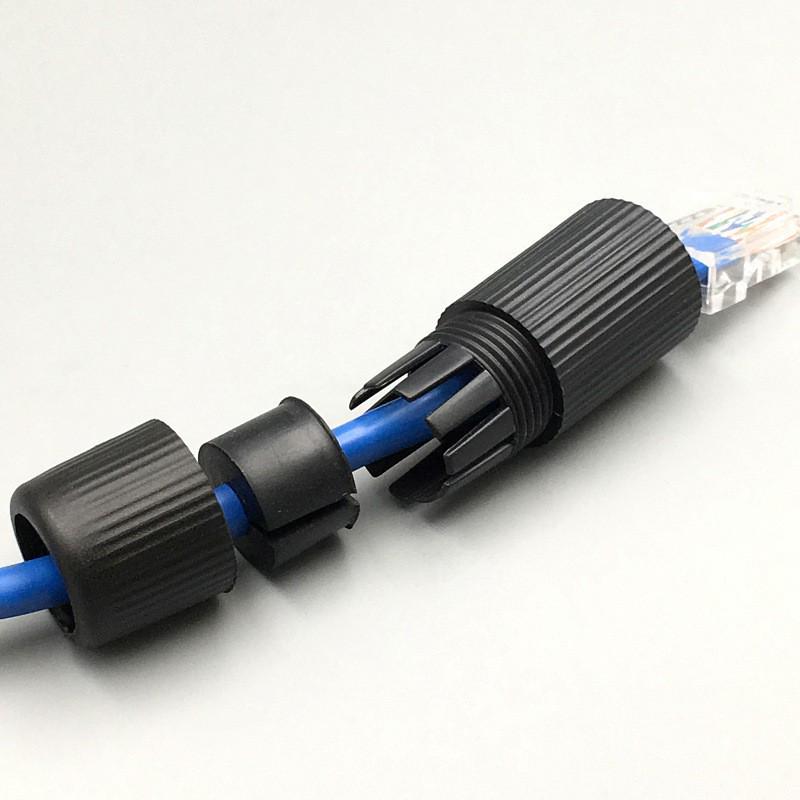 Outdoor RJ45 Waterproof Network Cable Extension Connector