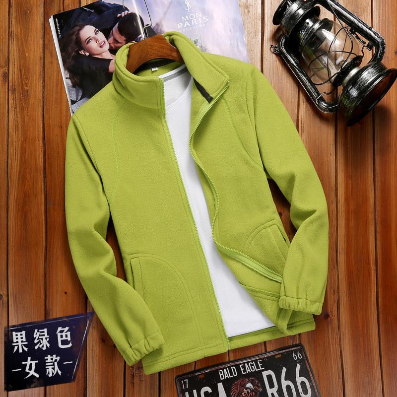 Sudadera con Cremallera de Forro Polar para Mujer Otoño Invierno Tops Manga Larga Estilo Running Color Sólido Cálido Abrigo de Forro Polar Polar