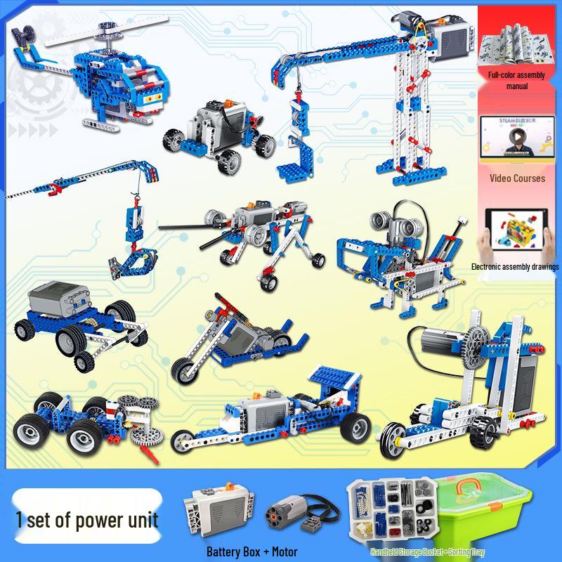 Children s Versatile Electric Programming Robot & Science Education Building Blocks Toy