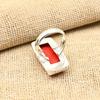 Belle bague en argent sterling 925 faite à la main avec pierres précieuses de corail rouge, belle bague pour elle