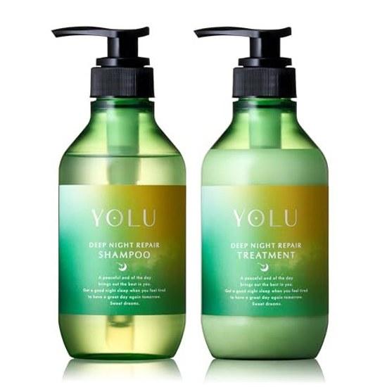 YOLU Yoru Treats Summer Shampoo Treatment Set Deep Night Repair