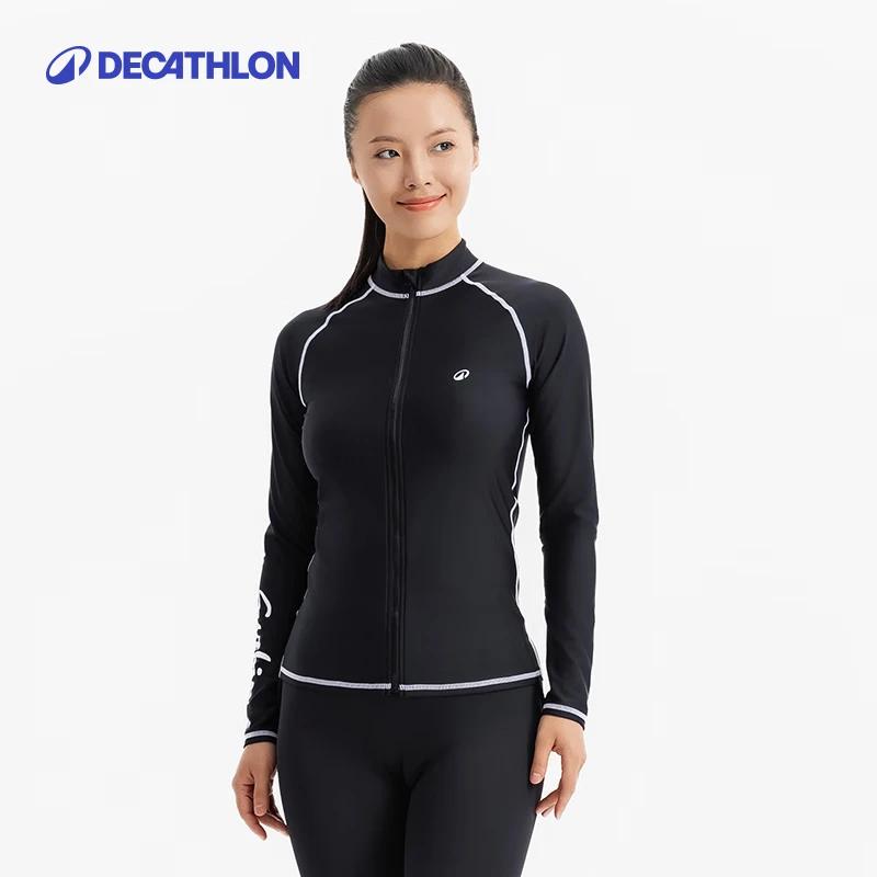 Женский топ с длинным рукавом Decathlon для защиты от УФ-излучения (рашгард) XL