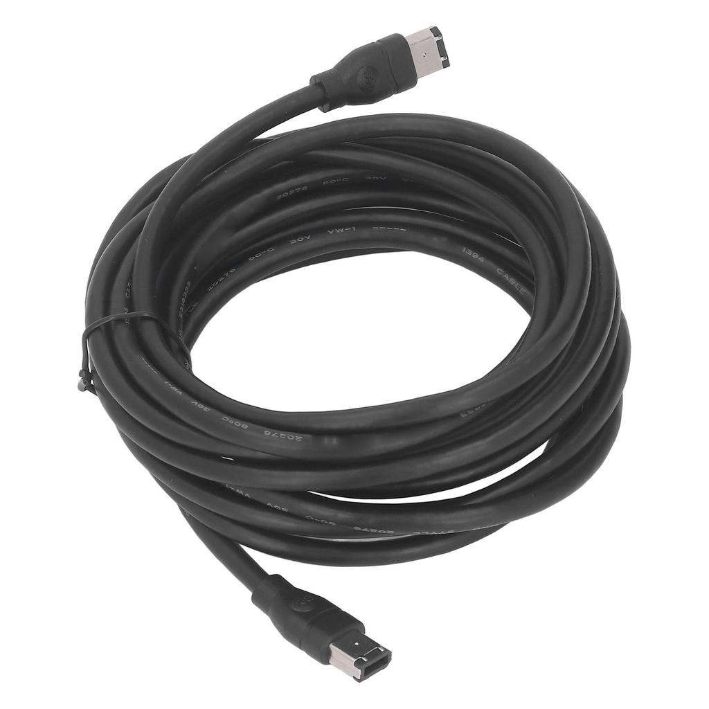 Firewire DV-kabel 6-pin hann til 6-pin hann IEEE1394 Firewire-kabel for videokamera digitalt kamera