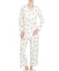 Narue Cotton Pajama Autumn Flower Design Women's Set,
