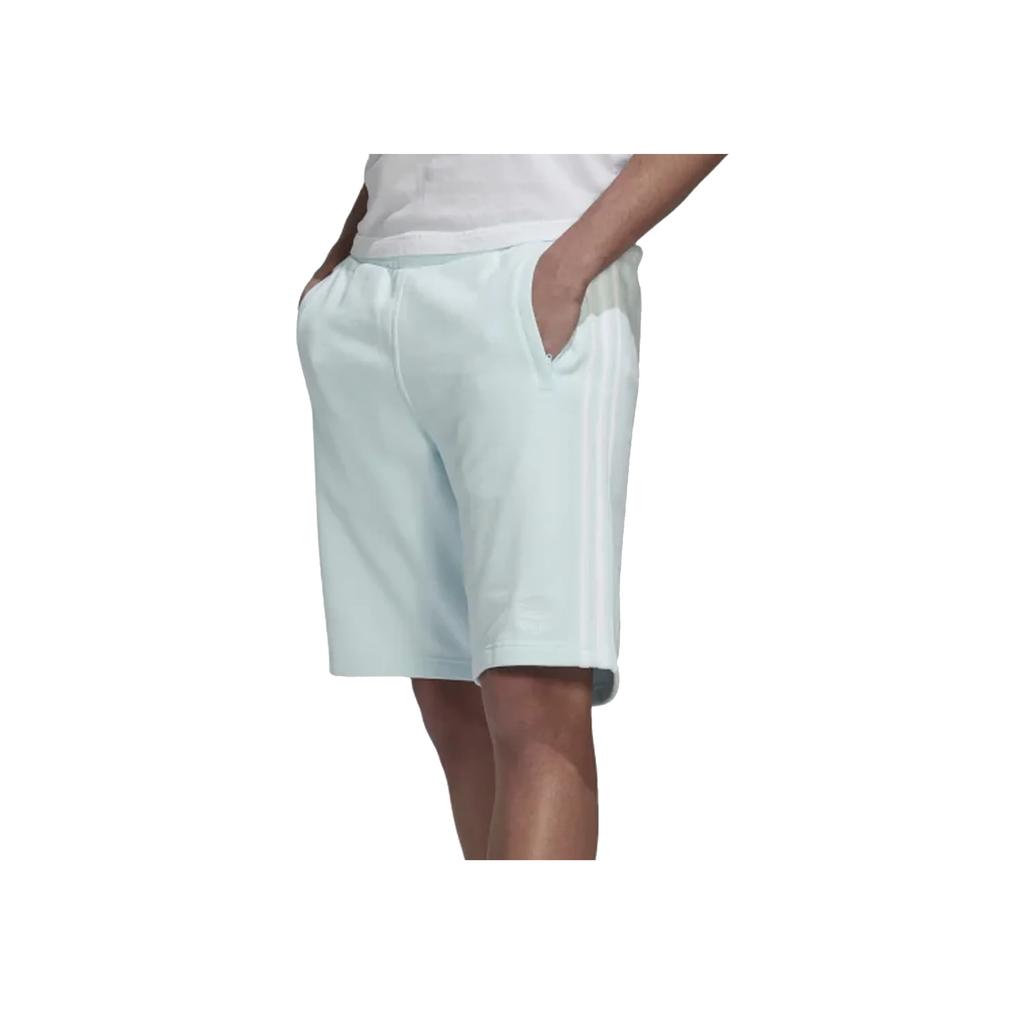 Adidas Solid Color Elastic Casual Shorts Men Shorts Light-Blue HK7313
