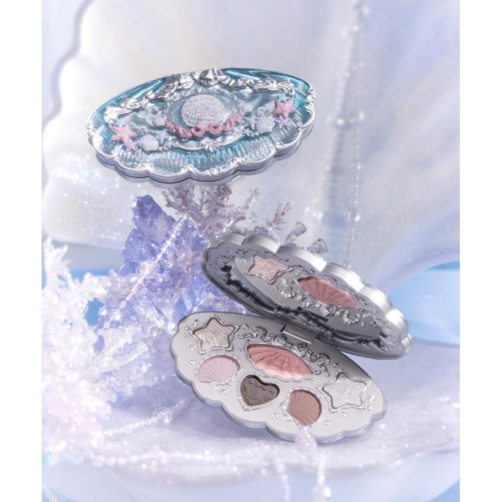 

Flowerkoes Shell Jewel Collection 6 Color Makeup Palette 03 Deep Sea