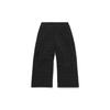 Li Ning Casual Checkered Flat Front Suit Pants Men Bottoms Black AKXQ519-1