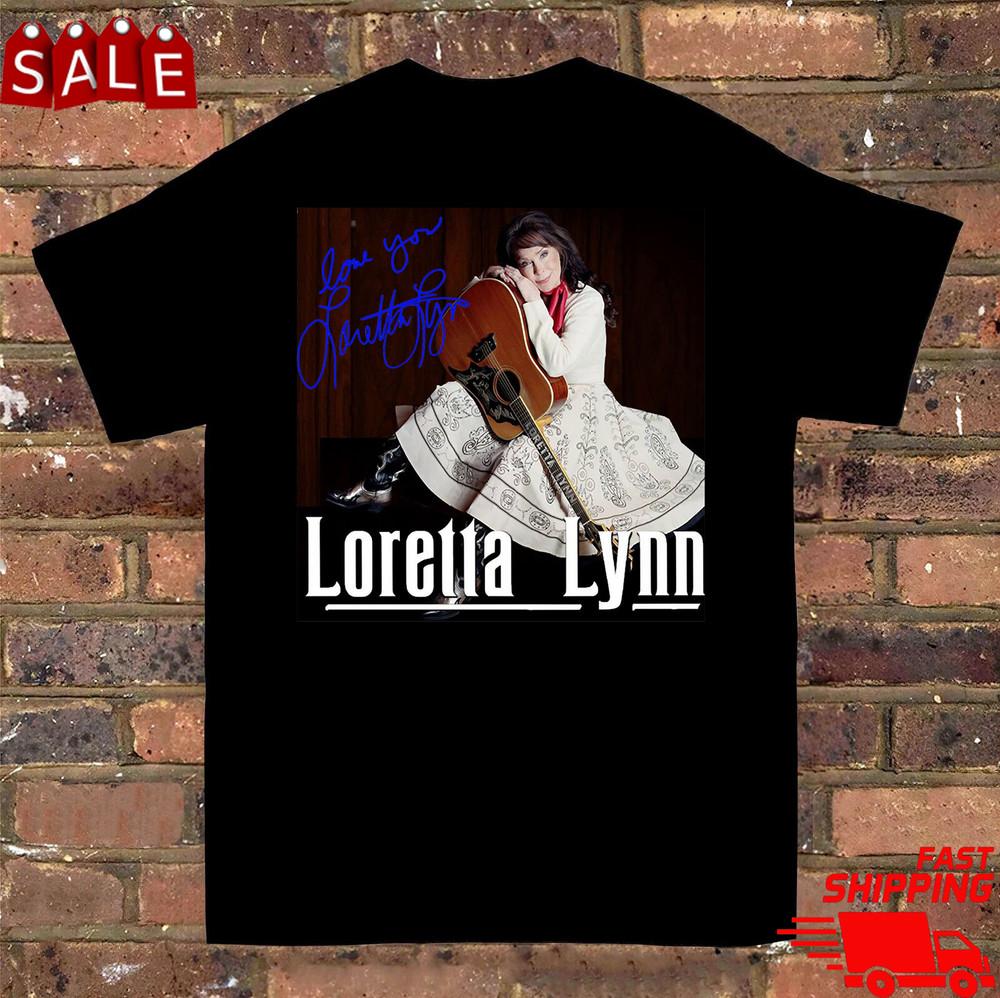 New Loretta Lynn Singer Shirt Tee Full Size S To 5XL