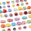 10-30Pcs Ceramic Printed Small Fish Beads For Jewelry Making DIY Charms Bracelet Necklace Crafts