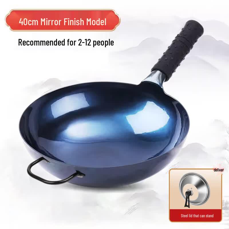 Zijin He s Traditional Handmade Refined Iron Wok