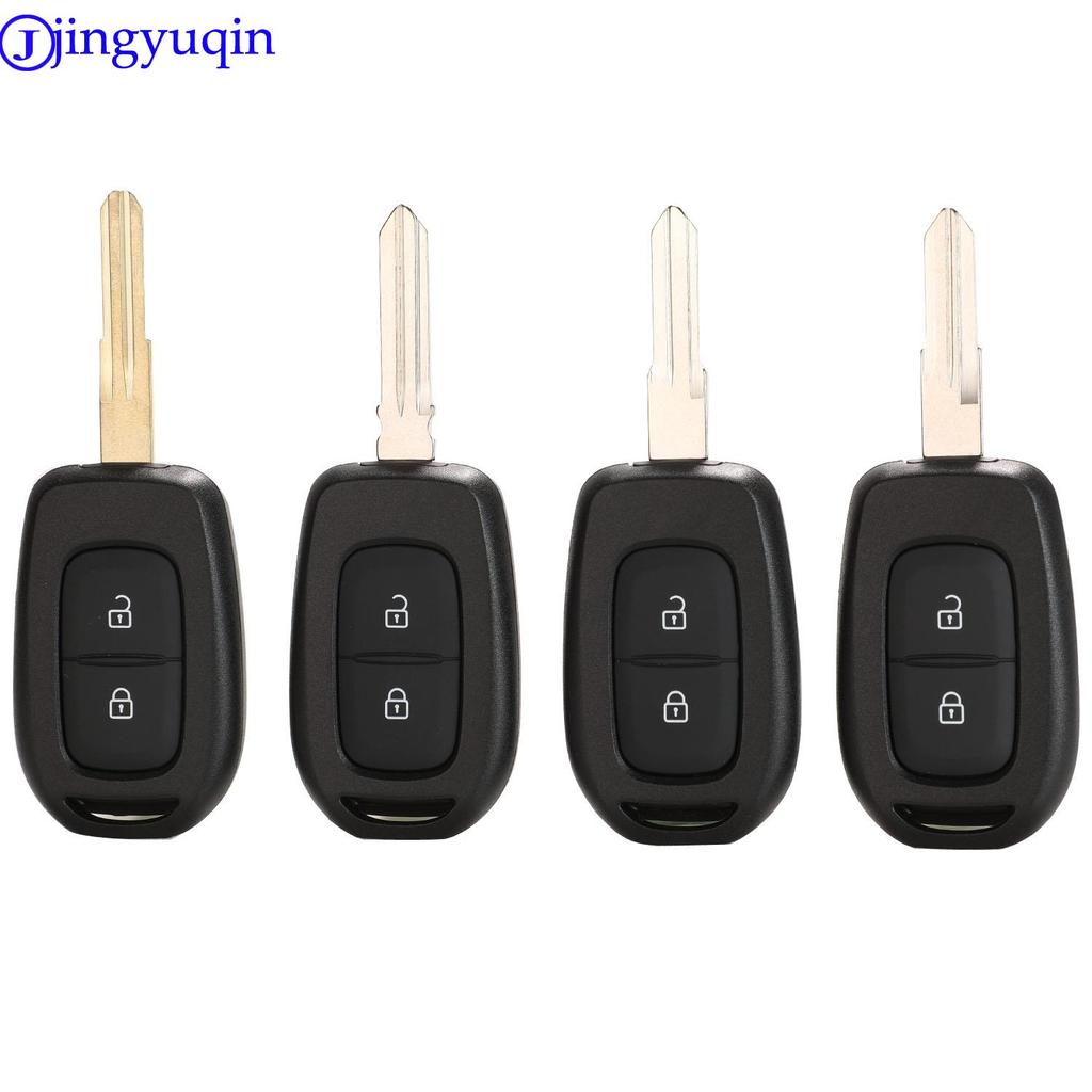 Carcasă cheie telecomandă jingyuqin 10p 2/3 butoane pentru Renault Sandero Dacia Logan Lodgy Dokker Duster 2016