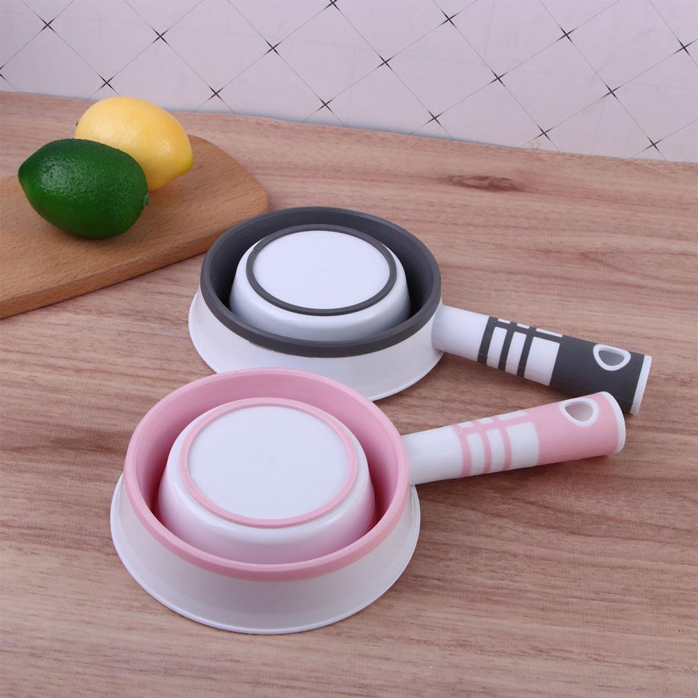 Durable Space Saving Foldable Collapsible Dipper Bath Spoon Water Scoop Water Ladle