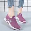 New spring women's sports shoes, fashionable, breathable, lightweight, non-slip, wear-resistant, casual sports shoes flat shoes