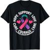 Thyroid Cancer Support Tee Family Thyroid Cancer Awareness T-Shirt