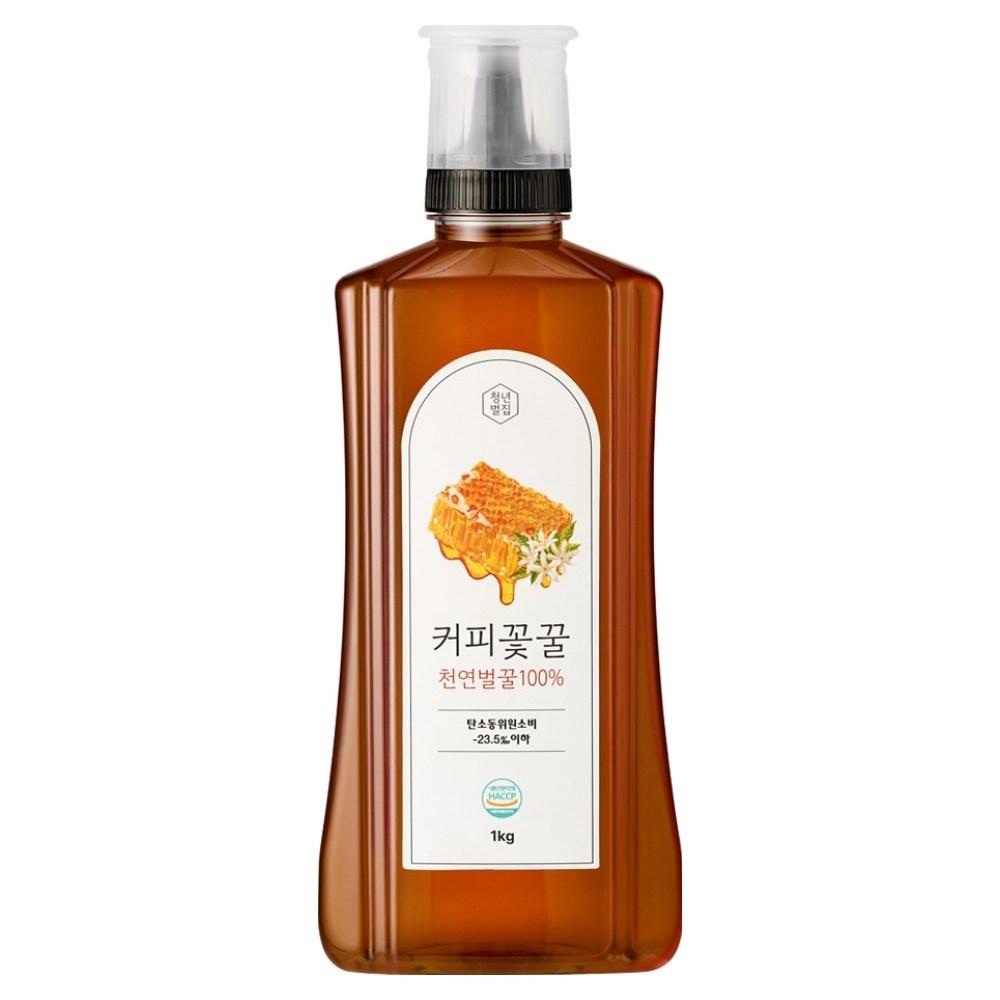 Cheongnyeon Honeycomb Coffee Flower Honey 1kg 1 pcs