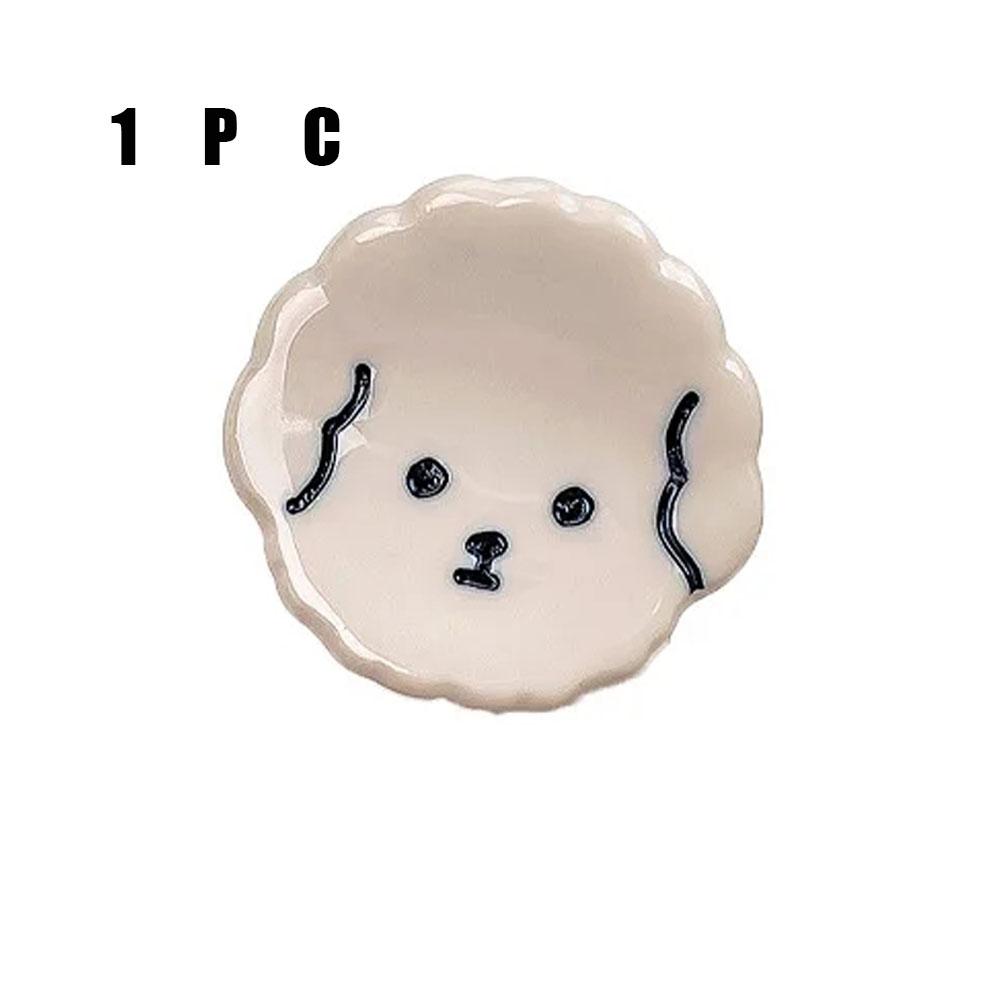 Cartoon puppy acetic acid claw clip temperament cute mini hair clip side clip hair clip hair accessory