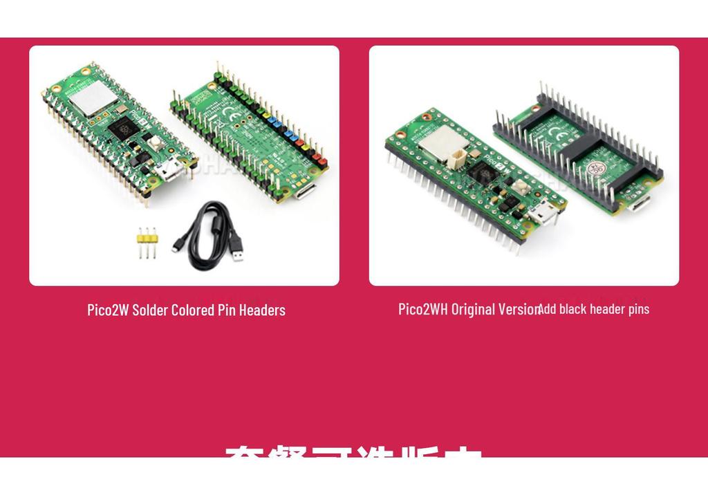 Raspberry Pi Pico 2W: Dual-Core Microcontroller with WiFi & Bluetooth Support