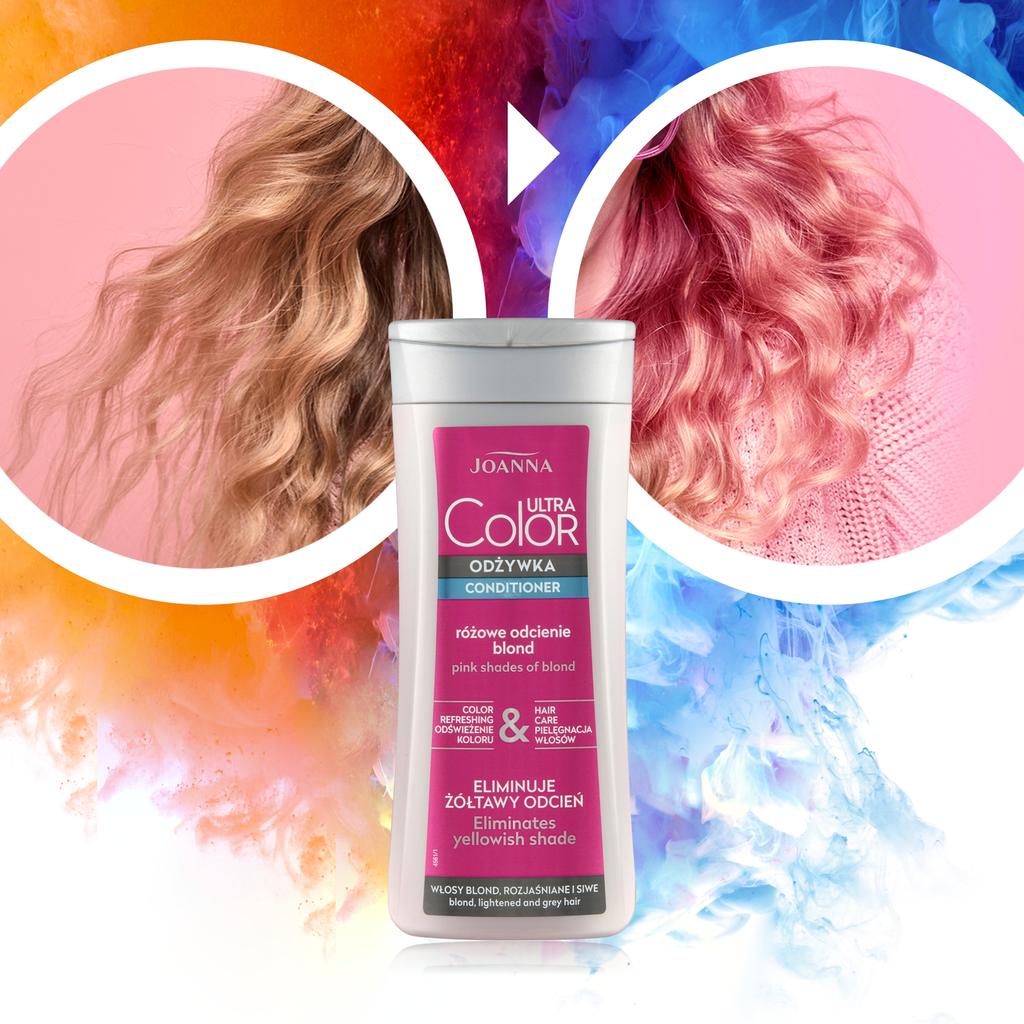 Joanna Hair Revive Toning Conditioner, 200g - Ideal for Amplifying Blonde & Pink Shades