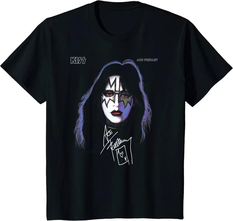 Vtg Ace Frehley Band Cotton All Size Men Women Black Tee Shirt JU349 Unisex T-Shirt XL