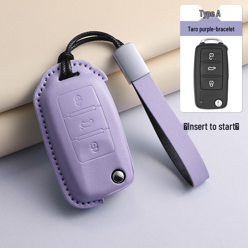 Volkswagen Key Cover for Sagitar, Bora, Magotan, Golf, T-Roc, Tiguan L, Passat, and Lavida Models