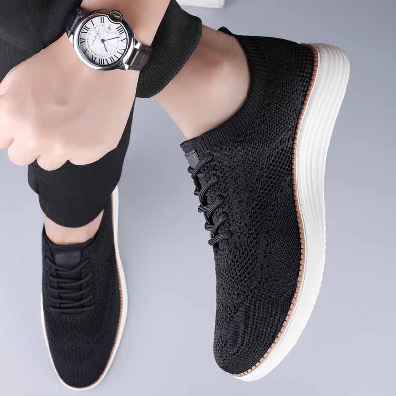 Spring Hot Selling Men's Mesh Casual Shoes Anti Slip Wear-resistant Men's Sports Running Shoes Outdoor Hiking Shoes Comfortable
